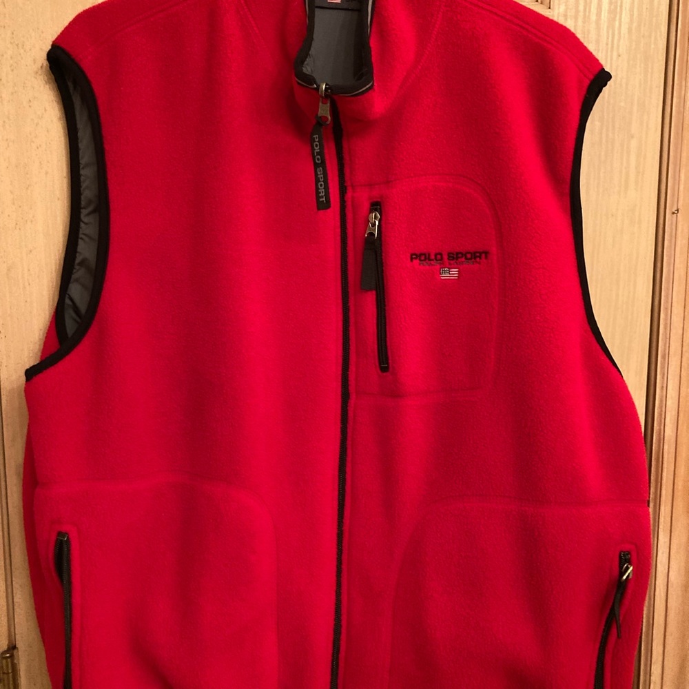 XXL Polo Sport by Ralph Lauren reversible vest. New without tags.